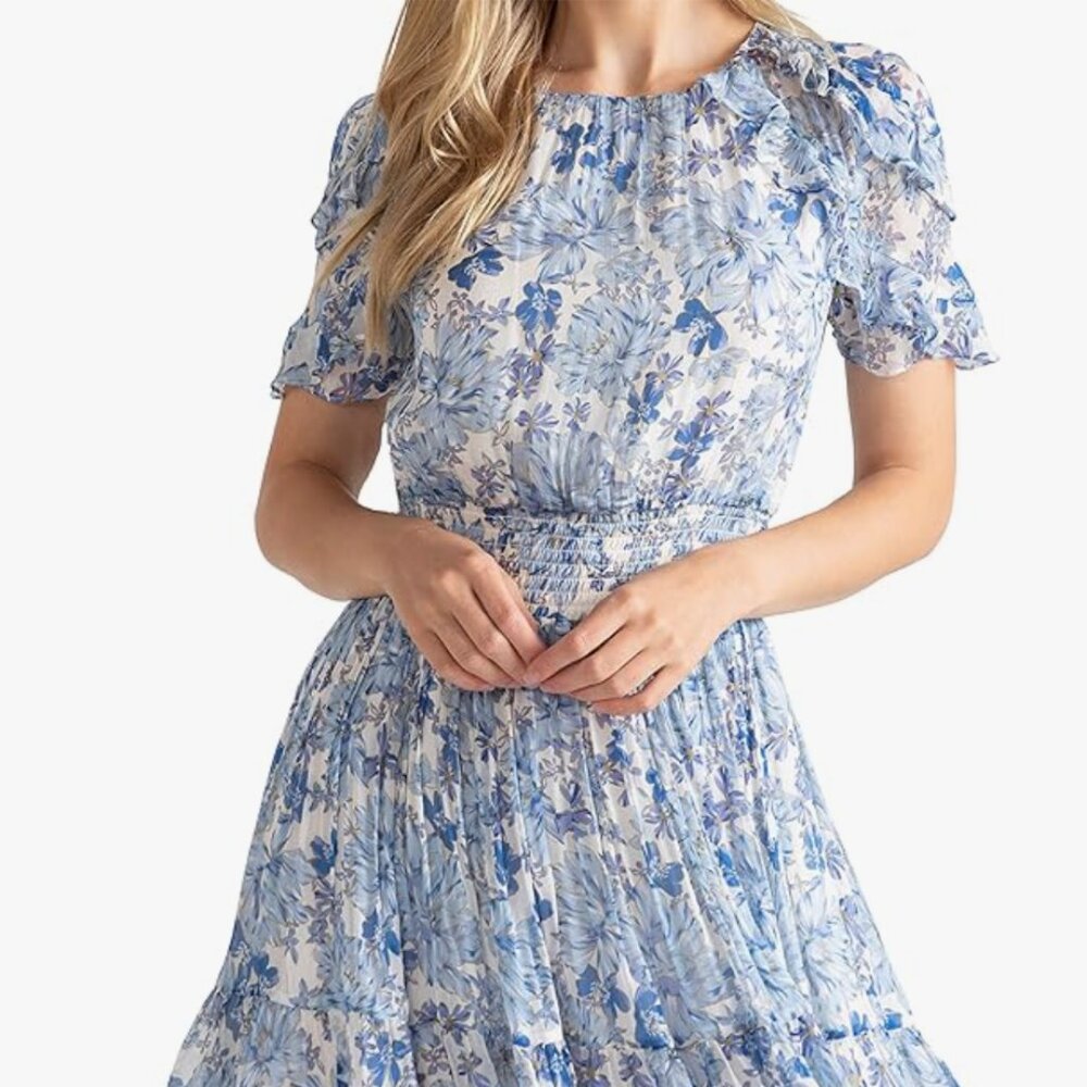 Shoshanna Montauk Rodney Floral Dress
